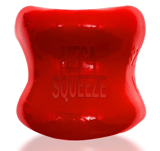 Oxballs - Mega Squeeze Pierścień Na Penisa Czerwony